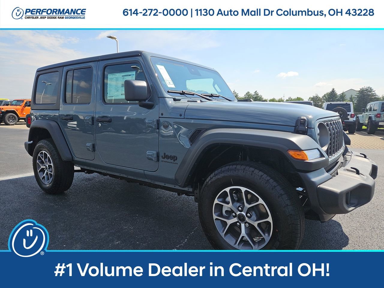 New 2025 Jeep Wrangler Sport S