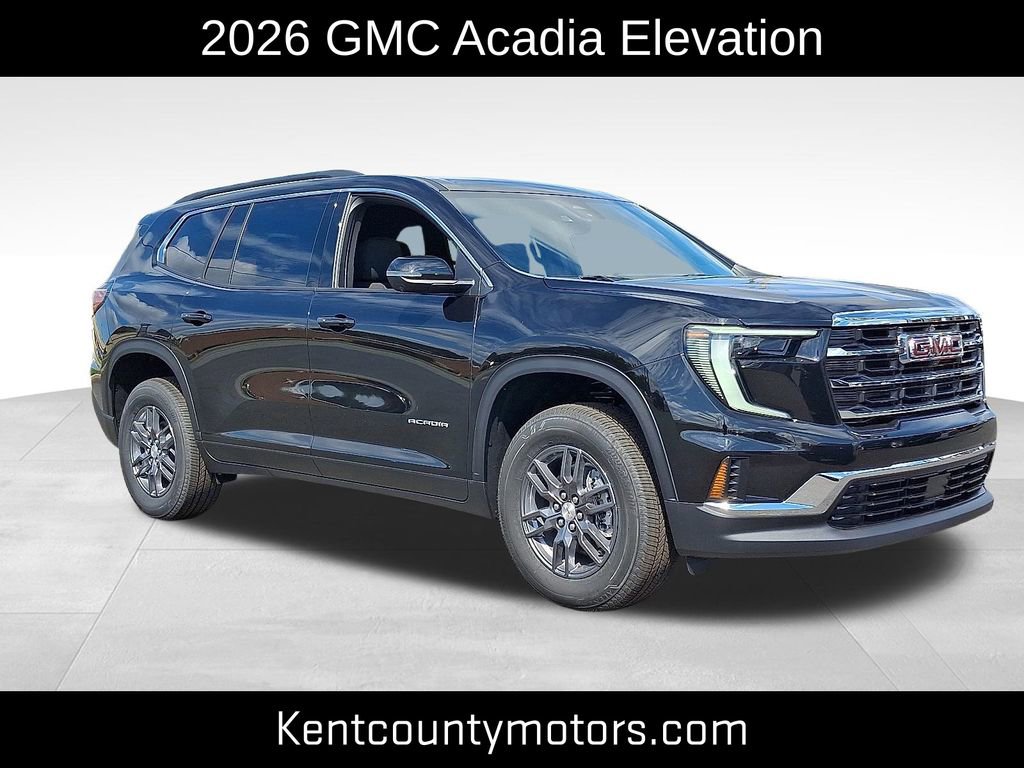 New 2026 GMC Acadia Elevation