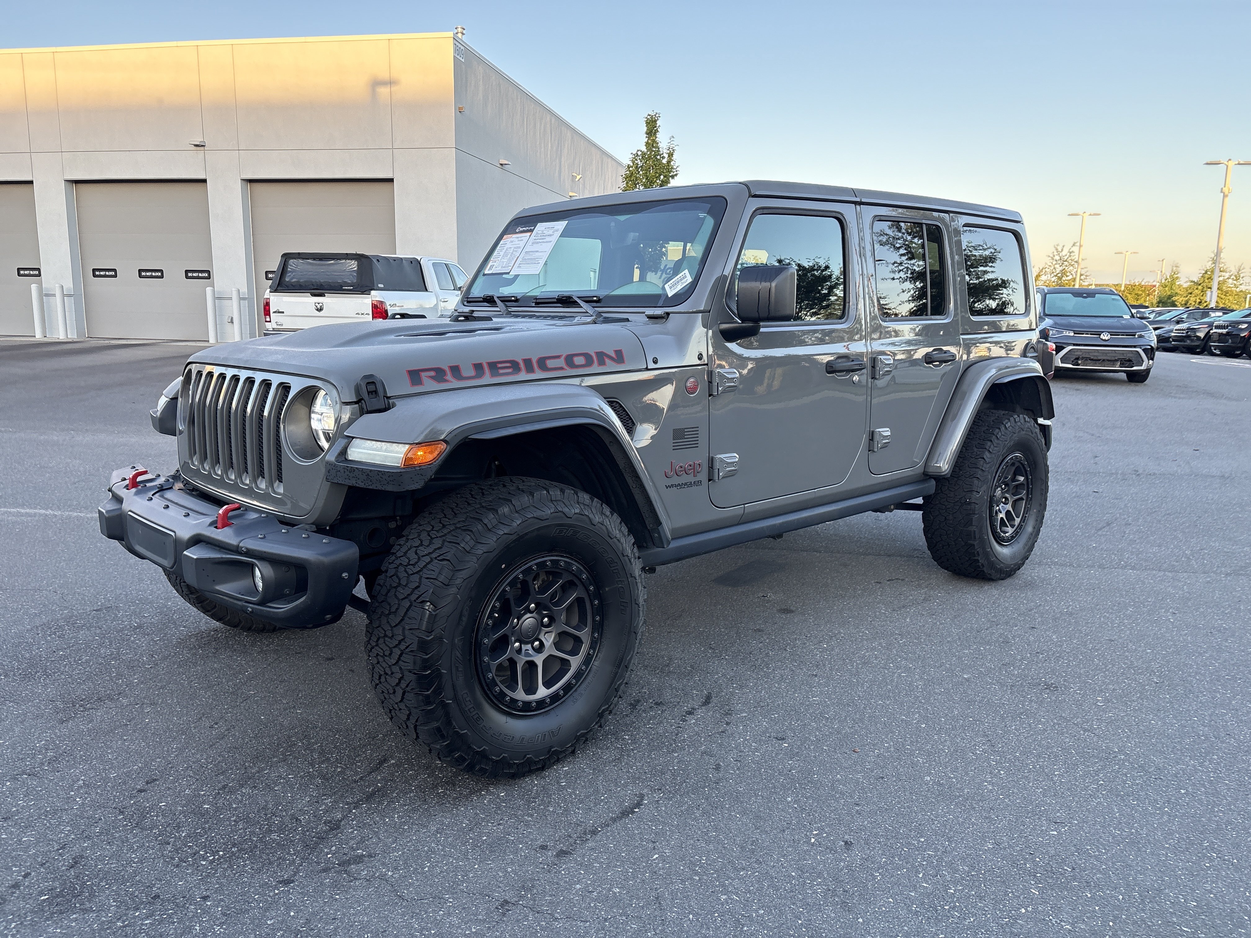 Used 2021 Jeep Wrangler Unlimited Rubicon w/ Xtreme Recon 35" Tire Package AWD/4WD image 7