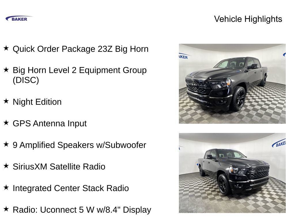 Used 2023 RAM 1500 Big Horn AWD/4WD image 4