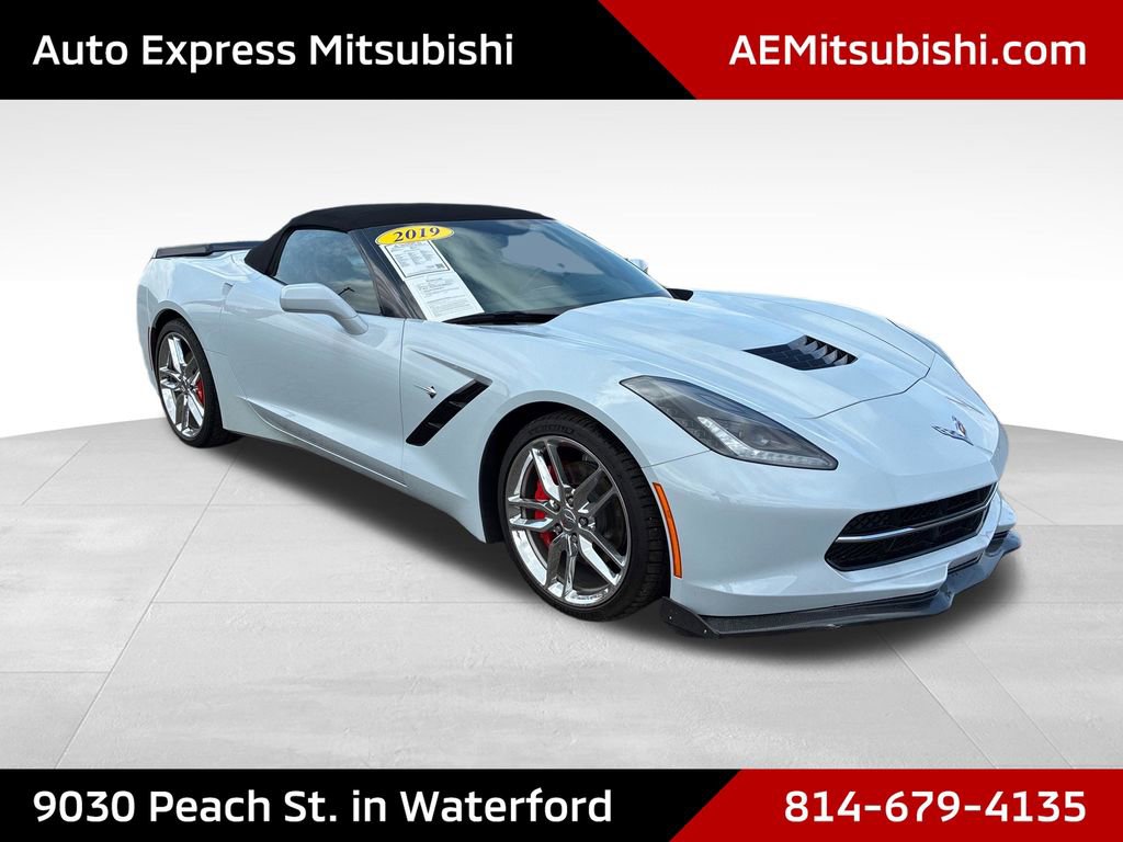 Used 2019 Chevrolet Corvette Stingray Convertible w/ Battery Protection Package 360° Tour