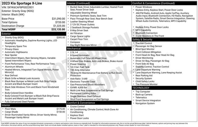 Used 2023 Kia Sportage X-Line image 6