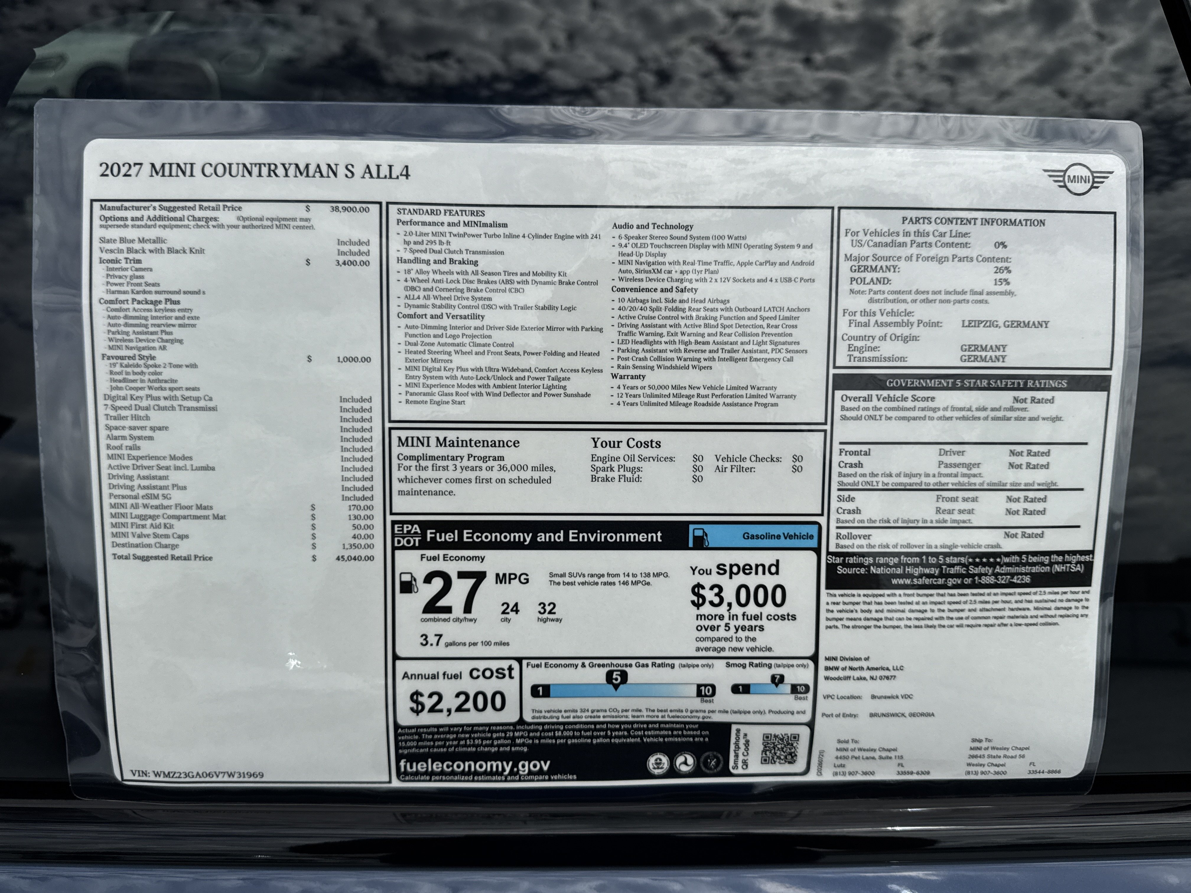 New 2027 MINI Cooper Countryman S AWD/4WD image 25