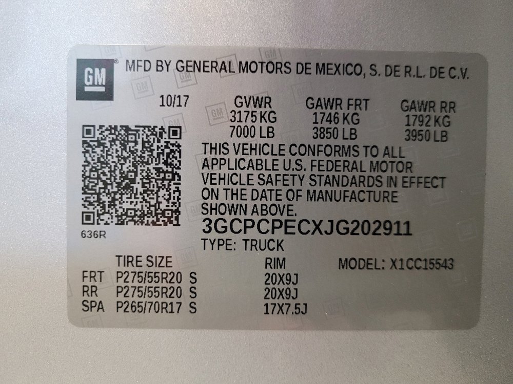 Used 2018 Chevrolet Silverado 1500 Custom w/ Rally 1 Edition image 33