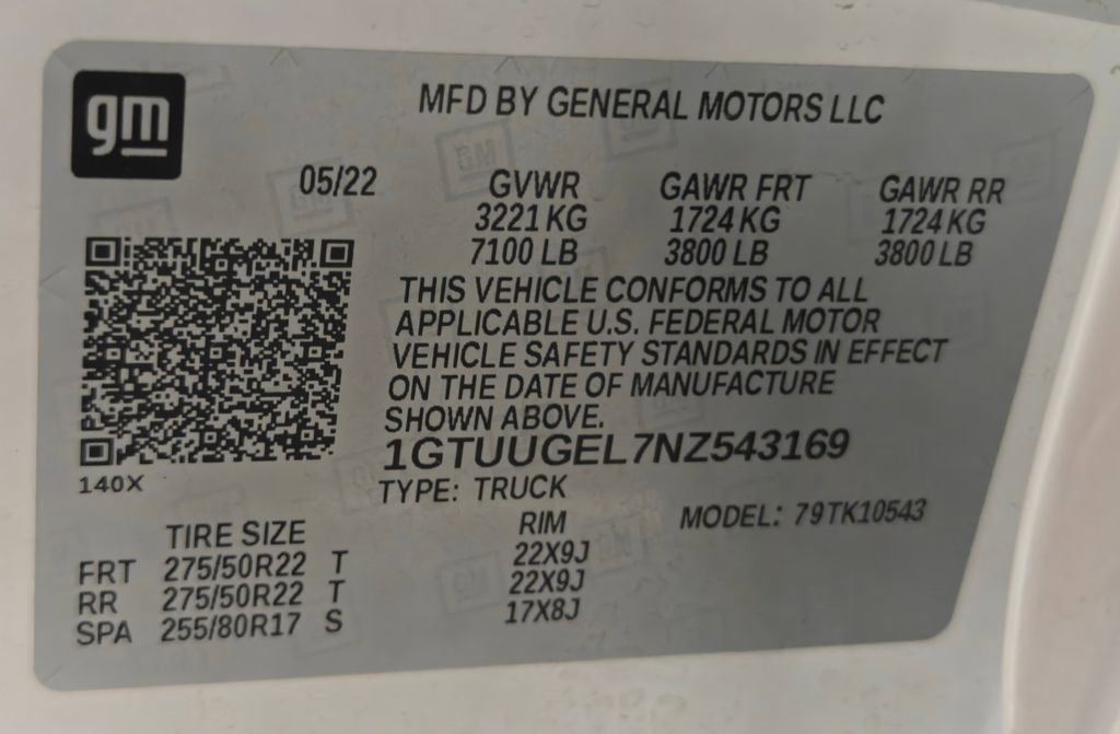 Used 2022 GMC Sierra 1500 Denali w/ Denali Reserve Package image 88