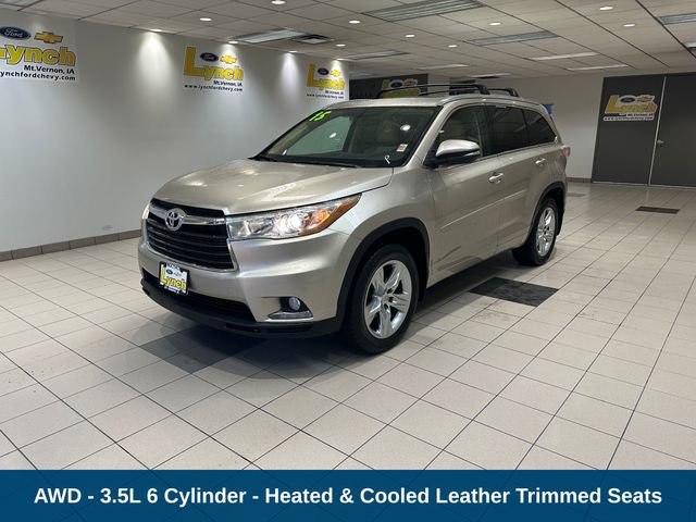 Used 2015 Toyota Highlander Limited AWD/4WD image 2