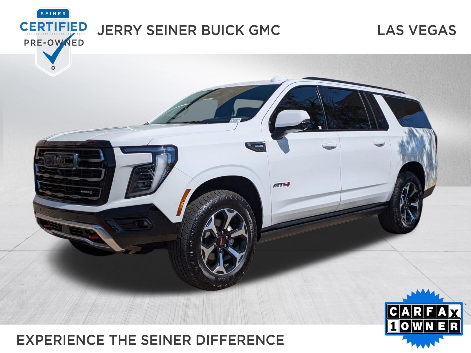 Certified 2025 GMC Yukon XL AT4 w/ AT4 Premium Plus Package AWD/4WD image 1