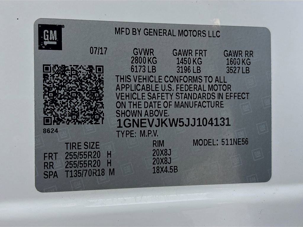 Used 2018 Chevrolet Traverse Premier image 38