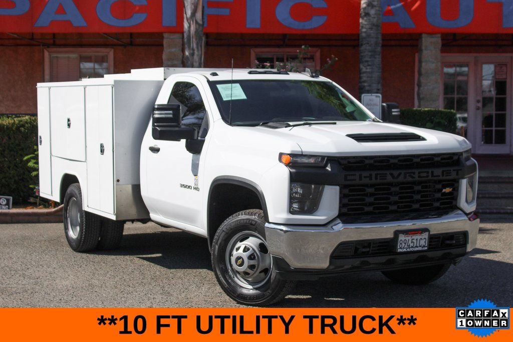 Used 2020 Chevrolet Silverado 3500 W/T w/ WT Convenience Package RWD image 2