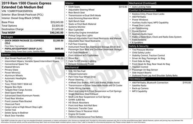 Used 2019 RAM 1500 Express image 13