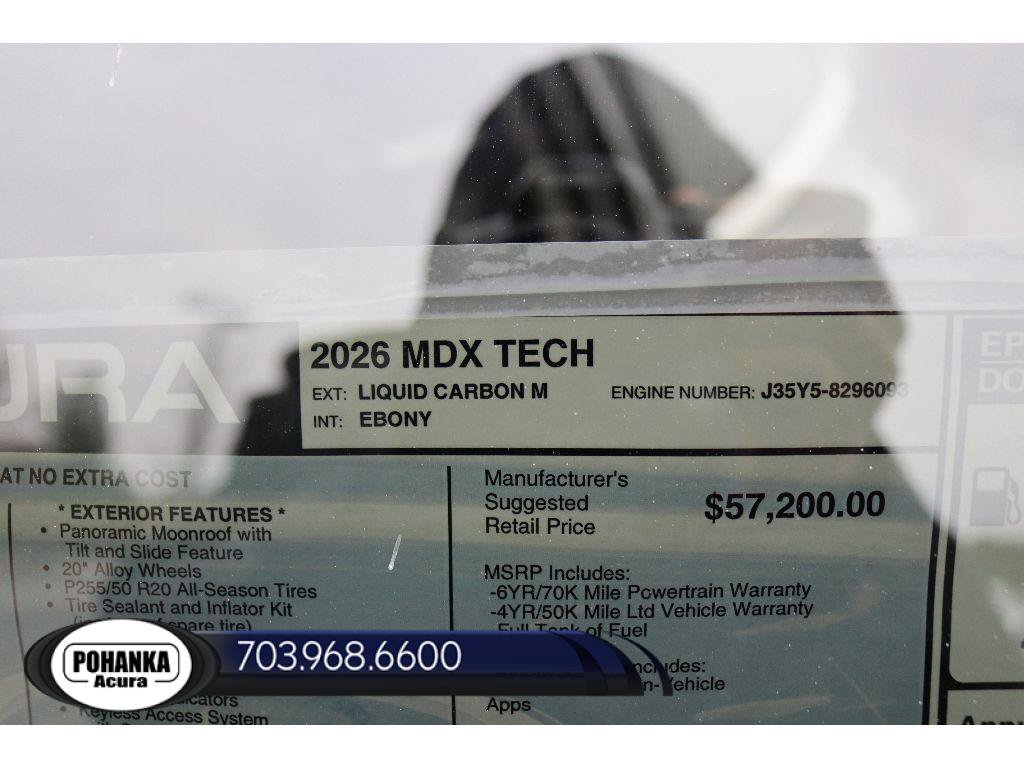 New 2026 Acura MDX FWD w/ Technology Package image 33