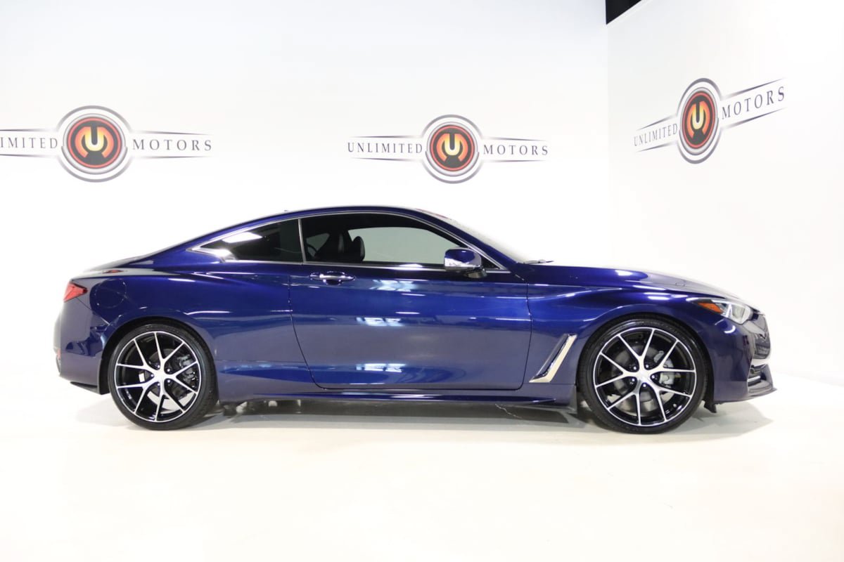 Used 2021 INFINITI Q60 3.0t Luxe w/ Essential Package RWD image 32