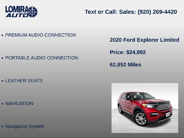Used 2020 Ford Explorer Limited AWD/4WD image 21