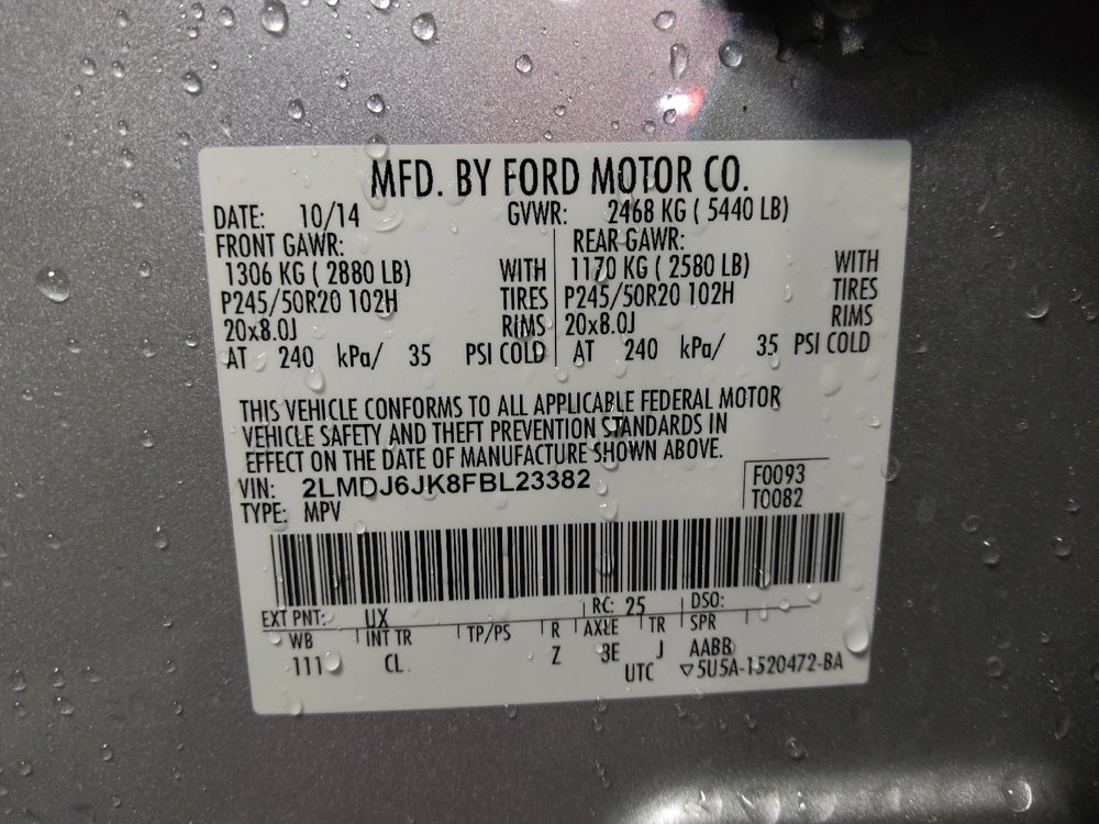 Used 2015 Lincoln MKX FWD w/ Equipment Group 102A image 33