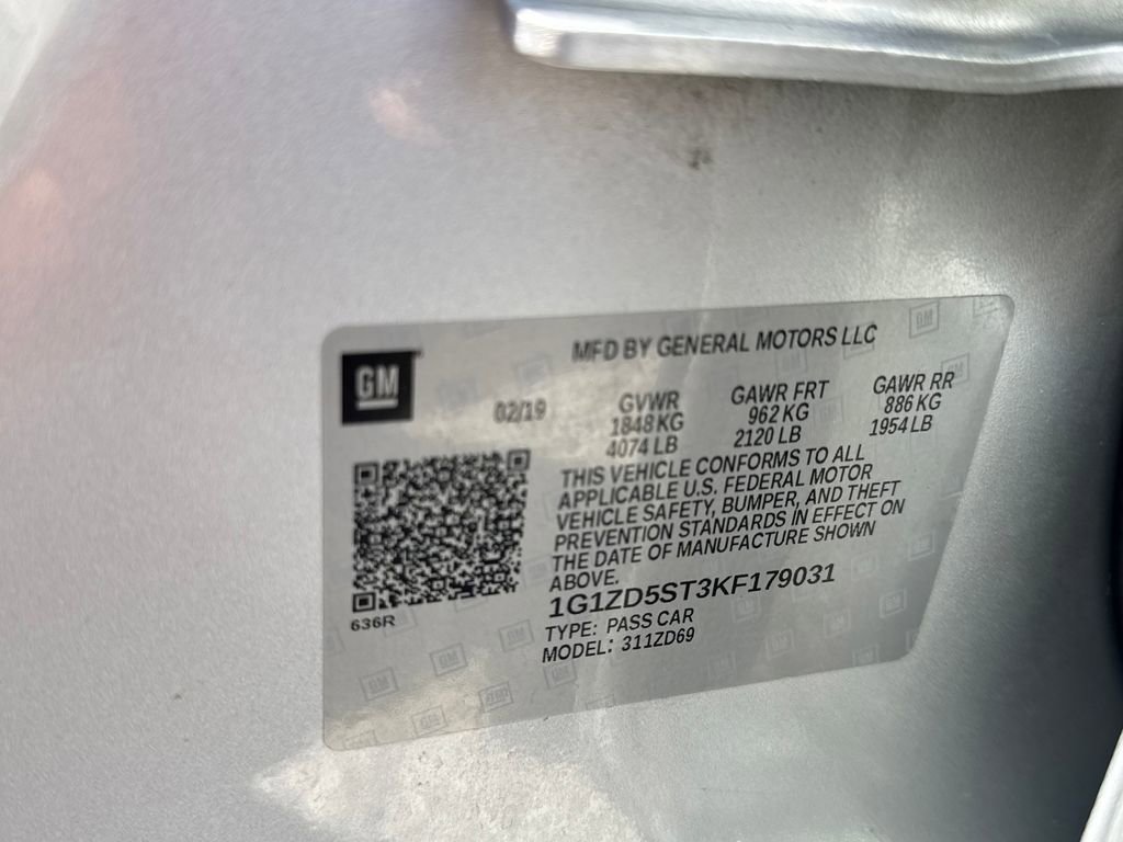 Used 2019 Chevrolet Malibu LT w/ Driver Confidence Package FWD image 30