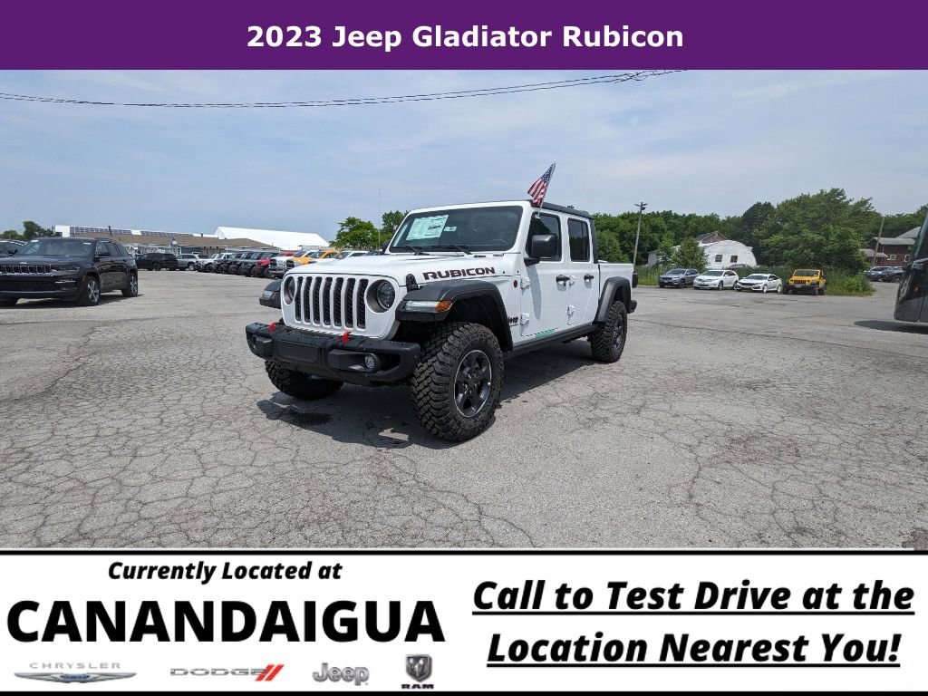 New 2023 Jeep Gladiator Rubicon w/ LED Lighting Group image 4