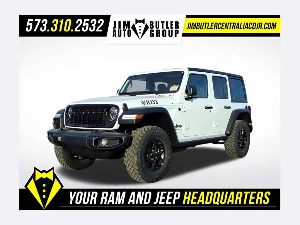 New 2026 Jeep Wrangler Unlimited Sport AWD/4WD 360° Tour