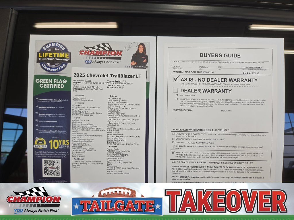 Used 2025 Chevrolet TrailBlazer LT w/ Convenience Package FWD image 34