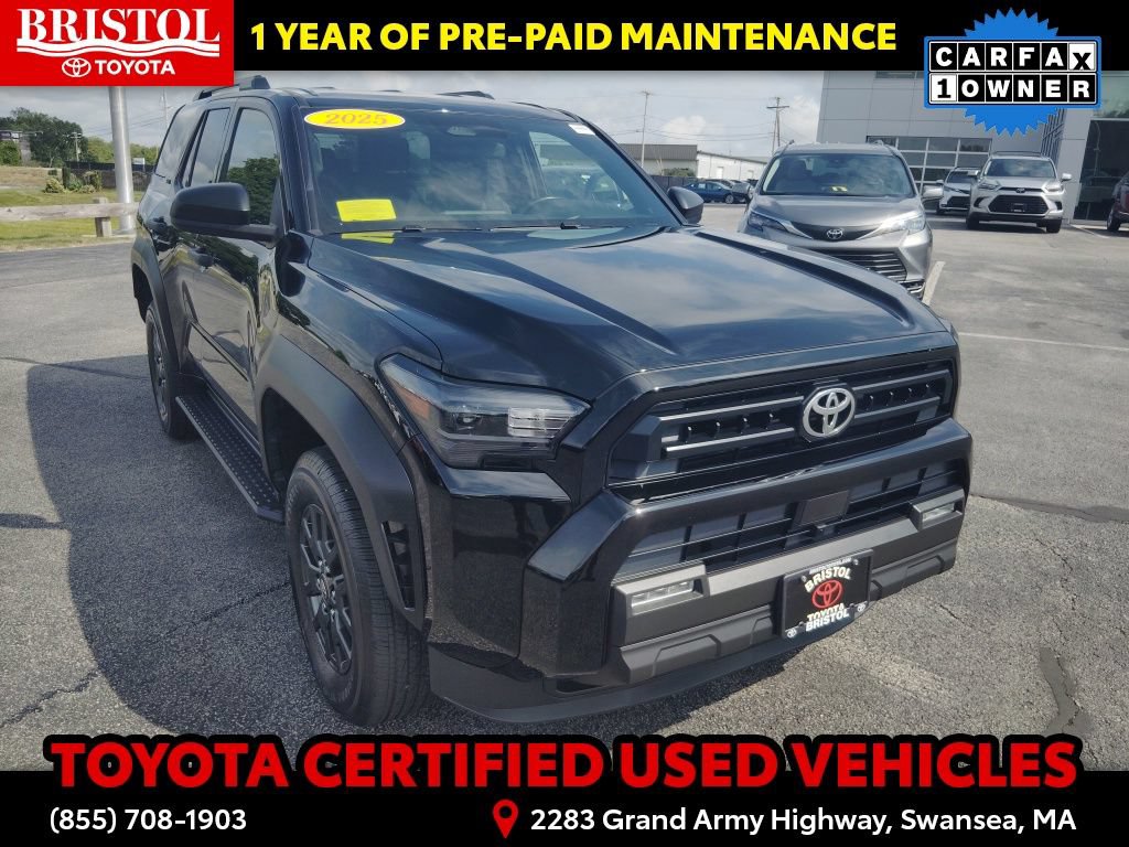Certified 2025 Toyota 4Runner SR5