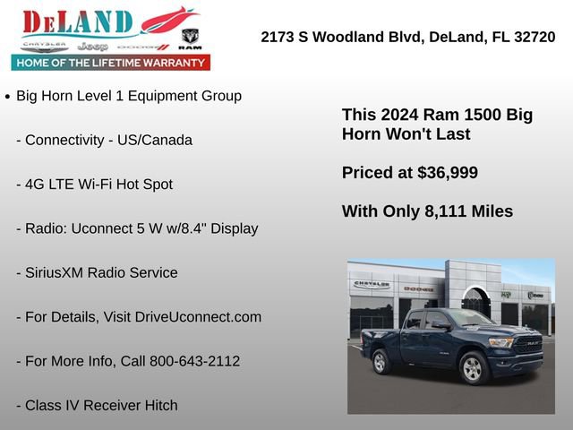 Used 2024 RAM 1500 Big Horn image 24