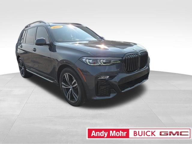 Used 2022 BMW X7 xDrive40i w/ M Sport Package AWD/4WD video 2