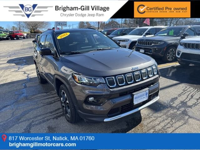 Certified 2022 Jeep Compass Limited image 1
