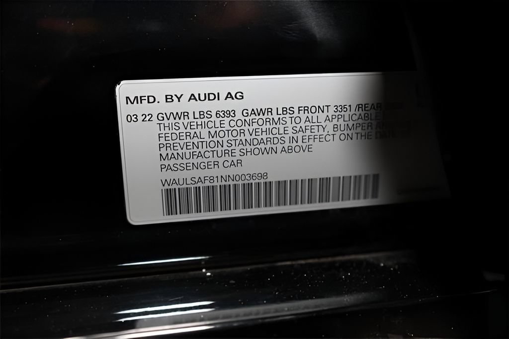 Used 2022 Audi S8 w/ S8 Executive Package AWD/4WD image 33
