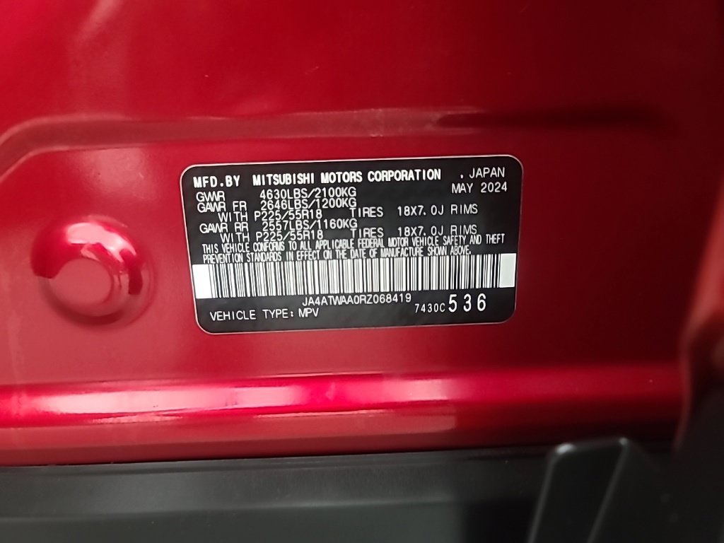 Used 2024 Mitsubishi Eclipse Cross SE AWD/4WD image 37