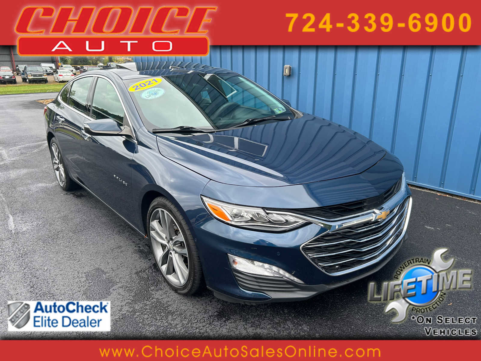 Used 2021 Chevrolet Malibu Premier