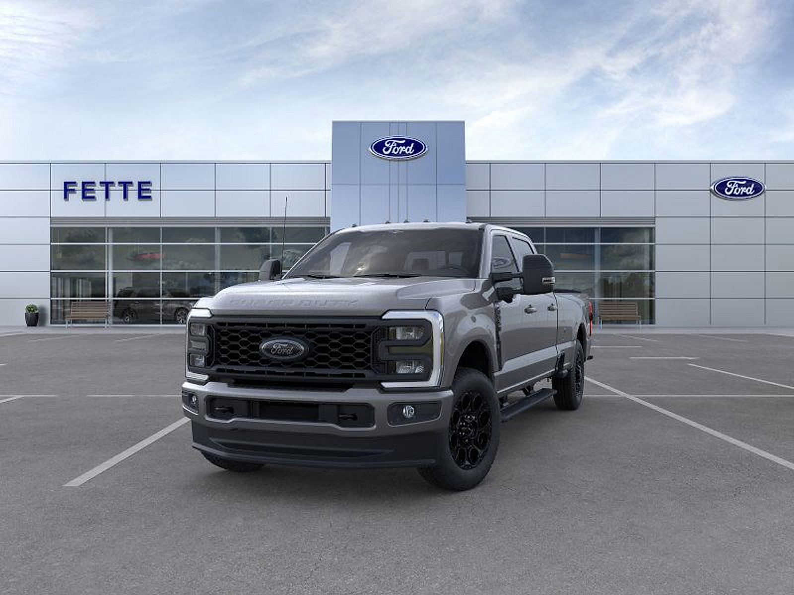 New 2025 Ford F350 XLT w/ Black Appearance Package image 2