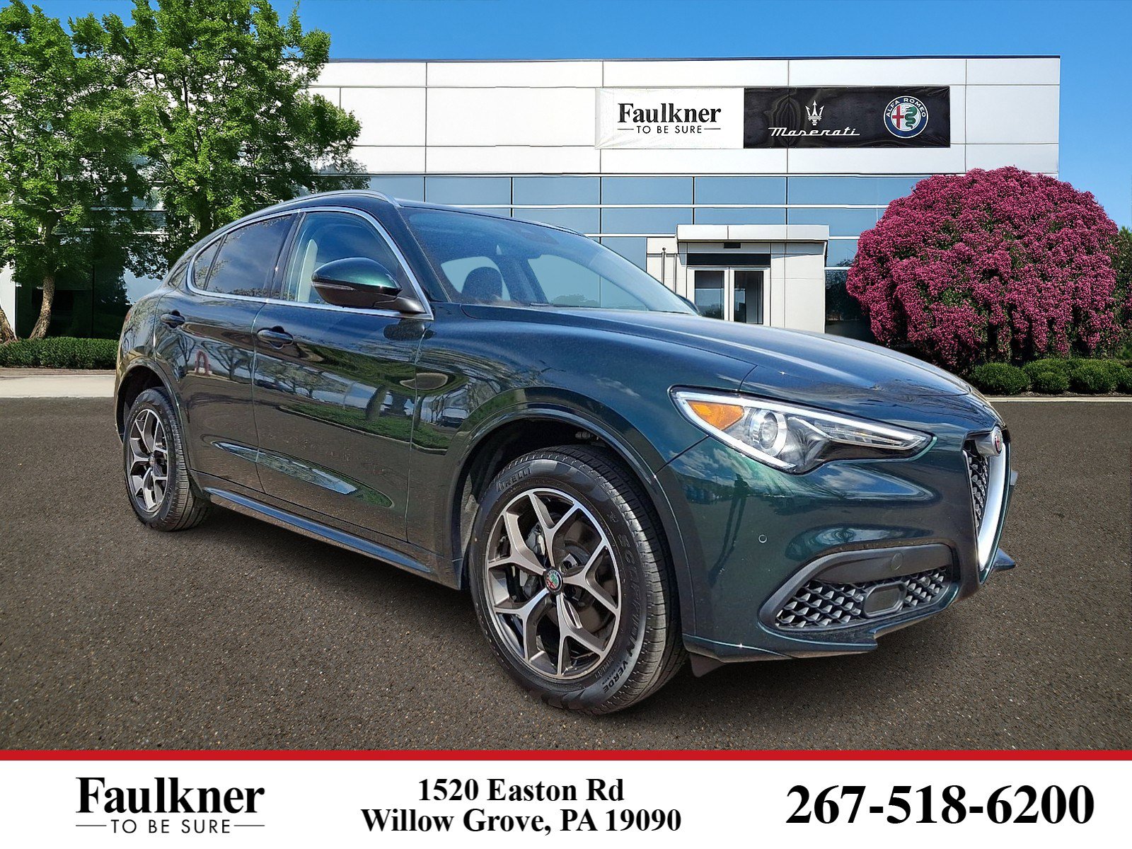 Used 2020 Alfa Romeo Stelvio Ti w/ Active Blind Spot Package AWD/4WD image 1