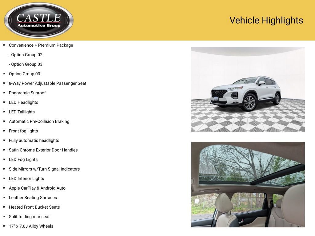 Used 2020 Hyundai Santa Fe SEL w/ Convenience + Premium Package AWD/4WD image 4