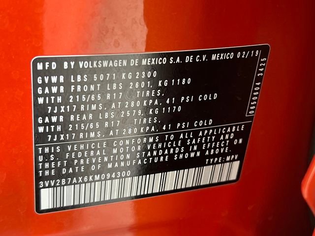 Used 2019 Volkswagen Tiguan SE image 37
