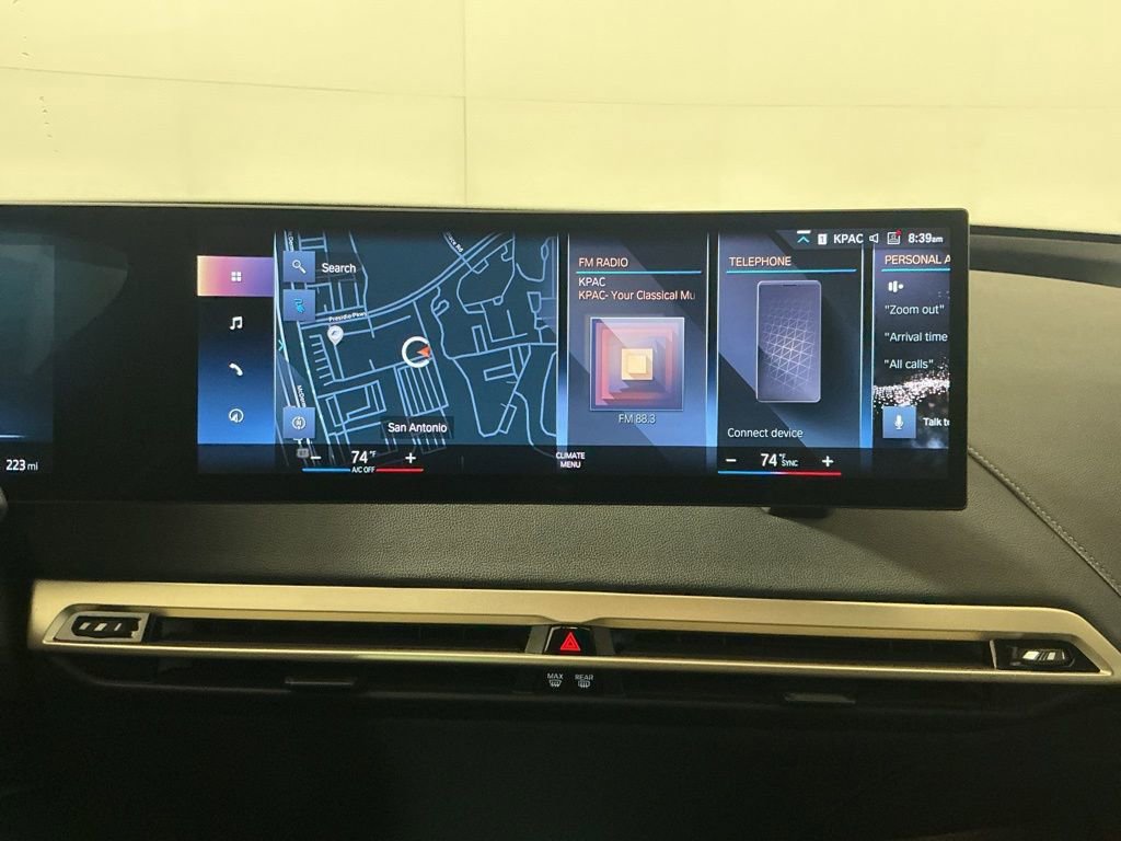 Certified 2023 BMW iX xDrive50 w/ Sport Package image 12