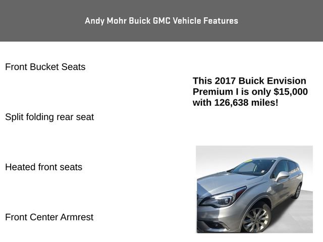 Used 2017 Buick Envision Premium AWD/4WD image 14