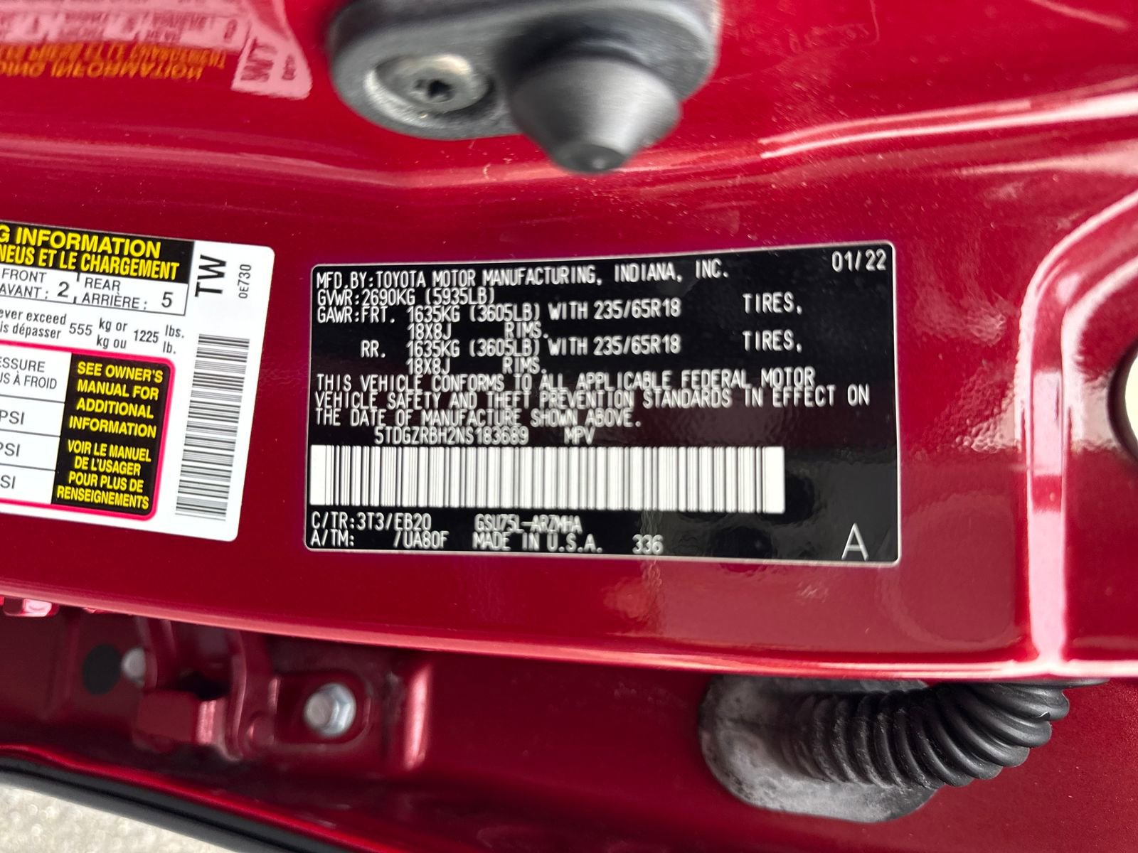 Used 2022 Toyota Highlander XLE image 29