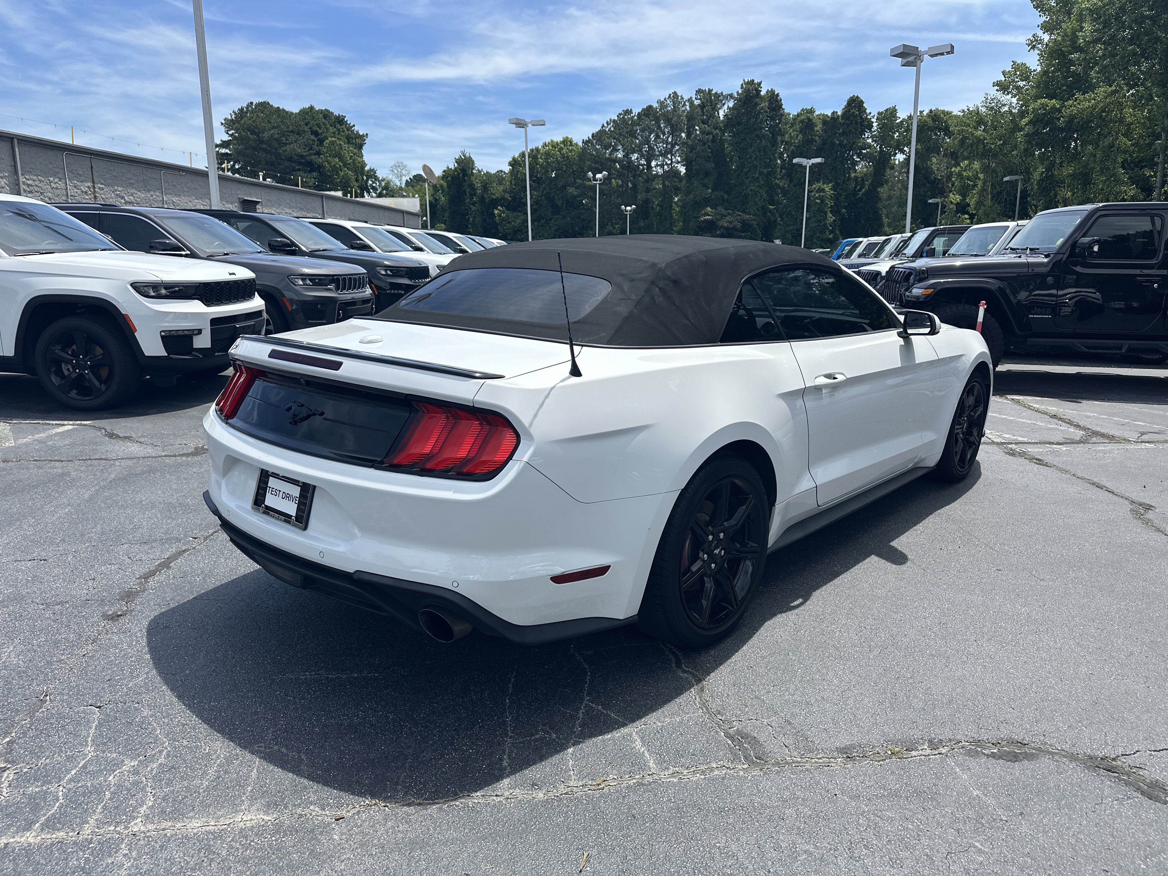 Used 2019 Ford Mustang Convertible w/ Equipment Group 101A RWD image 13