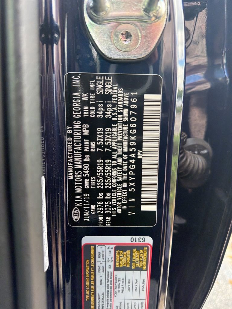 Used 2019 Kia Sorento S image 4