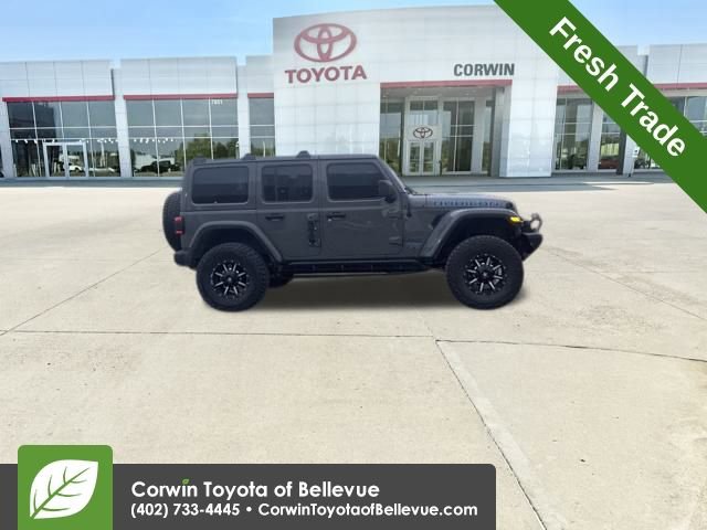 Used 2022 Jeep Wrangler Unlimited Rubicon 4xe w/ Cold Weather Group image 1