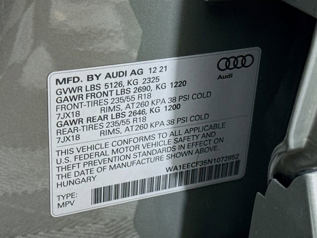 Used 2022 Audi Q3 2.0T Premium Plus image 34
