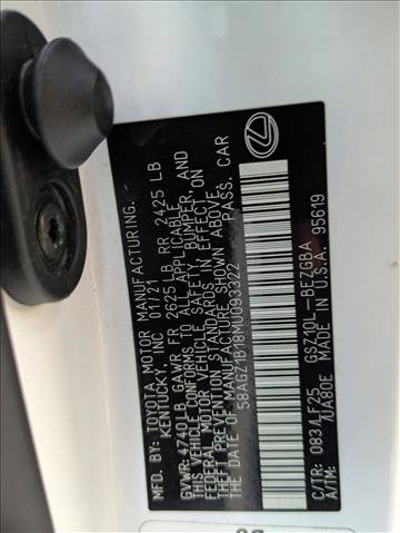 Used 2021 Lexus ES 350 F Sport w/ Accessory Package image 25