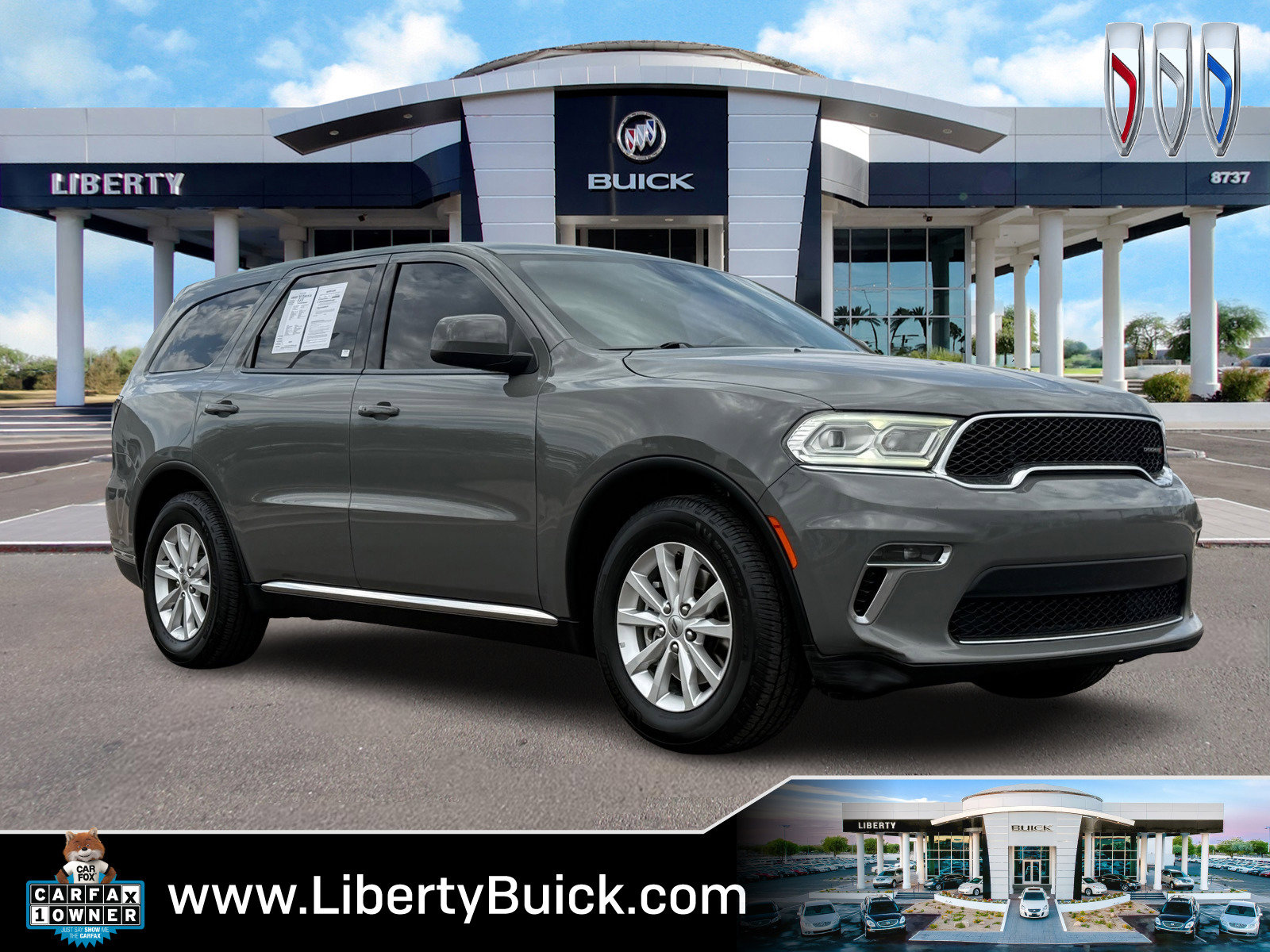Used 2021 Dodge Durango SXT w/ 3rd Row Seating Group