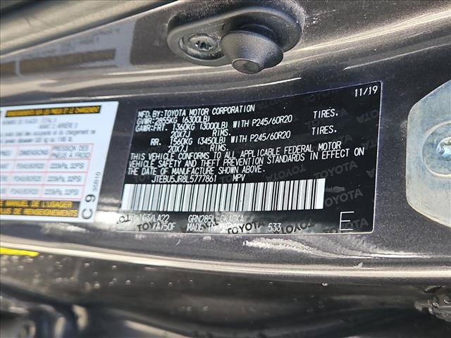 Used 2020 Toyota 4Runner Limited AWD/4WD image 15