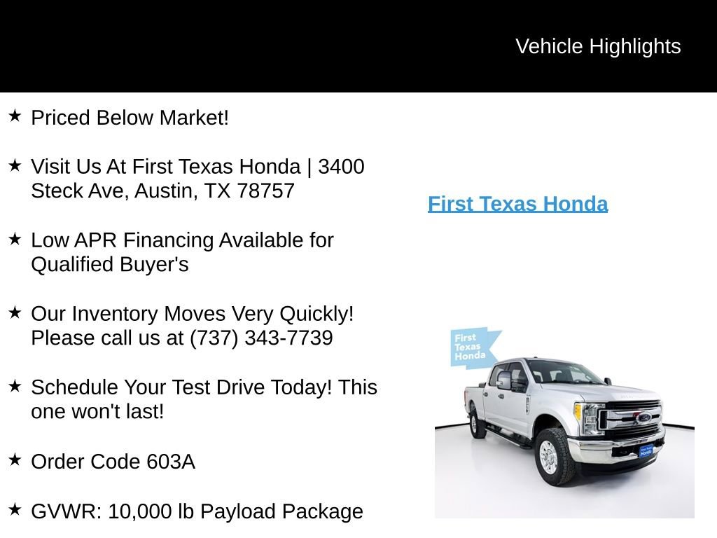 Used 2017 Ford F250 XLT AWD/4WD image 9