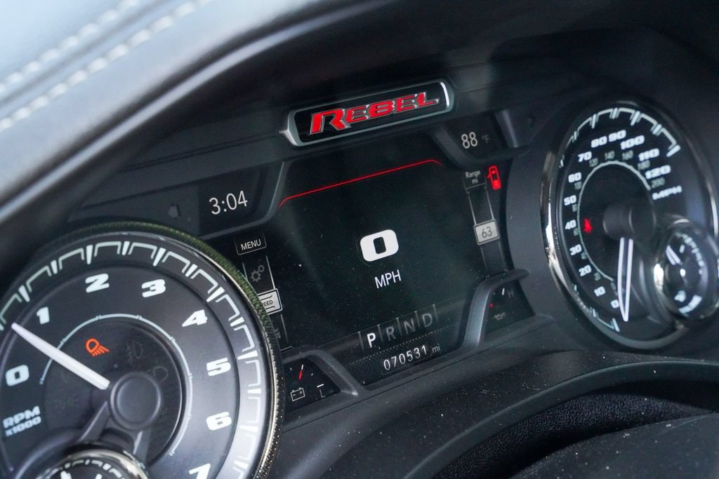 Used 2020 RAM 1500 Rebel w/ Black Appearance Package AWD/4WD image 7