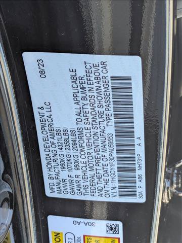Used 2023 Honda Accord EX image 25