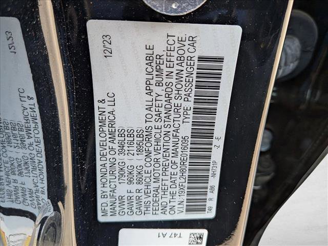 Certified 2024 Honda Civic Sport image 22