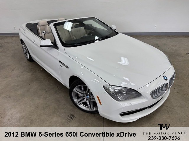 Used 2012 BMW 650i xDrive Convertible AWD/4WD image 19