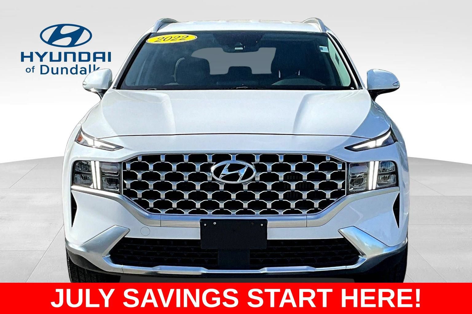 Used 2022 Hyundai Santa Fe Blue w/ Cargo Package AWD/4WD image 2