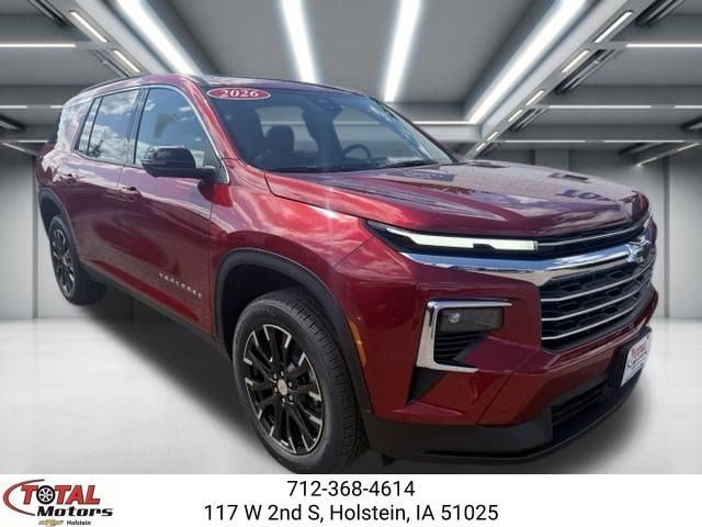 New 2026 Chevrolet Traverse LT w/ Sun and Wheel Package AWD/4WD image 2
